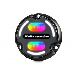 Hella Marine Apelo A2 Unterwasserlicht RGB 3000 Lumen schwarze Version