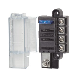 BlueSea Sicherungshalter für 4 Stromkreise 5045  / 5045-BSS