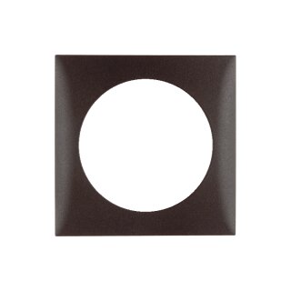 Philippi / Berker Abdeckrahmen SDR1-schwarz ohne Deckel Außenabmessung 59,5 x 59,5 m 609182755