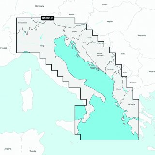 Navionics+ NAEU014R auf SD/MSD Italien, Adriatisches Meer