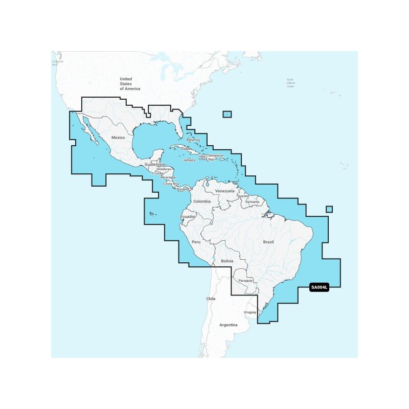Garmin Navionics Plus Charts - East Region Marine & Lake Mapping