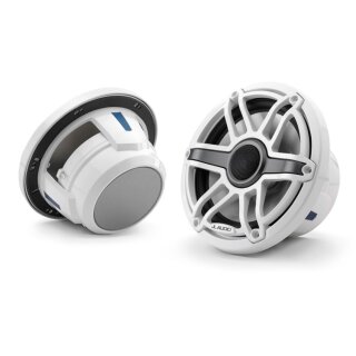 JL Audio Marine Lautsprecher Paar 7 Zoll mit LED M6-770X-weißer Sportgrill