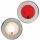 Mantagua LED Deckenleuchte Rouzic rot / weiß mit Schalter