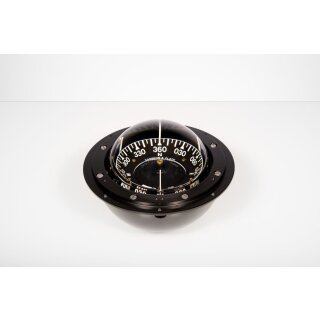 Cassens & Plath Einbau Kompass IOTA/1 schwarzes Gehäuse, schwarze Rose 5° Teilung, 37206s 24V