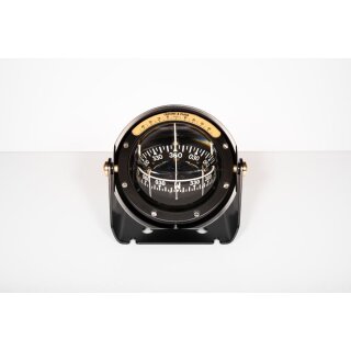 Cassens & Plath Aufbau Kompass IOTA/2 schwarzes Gehäuse, schwarze Rose 5° Teilung, 37207s 24V