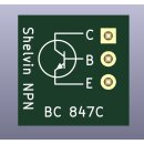 2 Stück NPN Transistor BC847C für das...