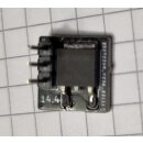 2 Stück N-Kanal Leistungs MOSFET AOD4148 auf Platine mit 3 Stiftkontakten