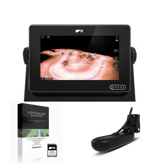 Raymarine Set: Axiom+ 7 RV Plotter, RV-100 Heckgeber und optionaler Lighthouse Karte