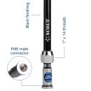 Scout UKW Seefunkantenne Quick 1 schwarz 1m mit Quickfit Anschluß