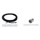 Scout UKW Seefunkantenne Quick 1 schwarz 1m mit Quickfit Anschluß