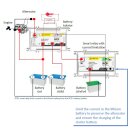 Cristec Trenndiode RCE+ 180A 3 Ausgänge M8 fast ohne Spannungsabfall RCE180-1EM8-3SM8-PL