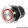 Osculati Ein-Aus Schalter 24V bis 10A mit roter LED 14.215.10