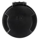Osculati Cruiser Steckdose 16A schwarz Nylon Pa6-Deckel...