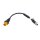 Navico Gigabit zu Ethernet Adapterkabel Lowrance/Simrad/B&G M12(m) zu 5Pin(w) orange 37cm 000-16448-001