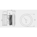 Veratron VDO OceanLink Sailing Kit - NMEA 2000 85mm Rundinsstrumente