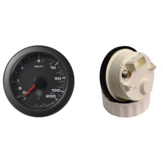 Veratron VDO OceanLink Echolot Display NMEA2000 analog 85mm Rundinstrument