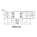 Victron Mega Sicherung Keramik 40A, 80V, 1 Stück...