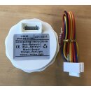Wema Tankanzeige Treibstoff weiß mit silber Ring 12V/24V, 0-190 Ohm 110624 IPFR-BS-0-190