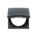 Philippi / Berker Abdeckung braun mit Klappdeckel...