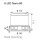 Hella Marine K-LED Nano 80 Blitz Kennleuchte Blaulicht 2XD 066 979-101