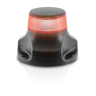 Hella Marine NaviLED360 PRO 2 Vollkreislaterne rot , schwarzes Gehäuse 2LT 980 910-521