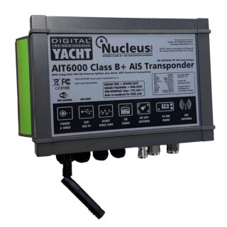 AIT6000 – AIS Transponder mit UKW Splitter, Alarm, NMEA 2000 & WLAN