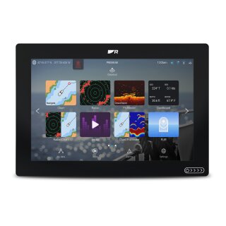 Raymarine Axiom2 12 RV Zoll Plotter mit integriertem RealVision 3D & 600W Sonar, mit RV-100 Geber E70725-03