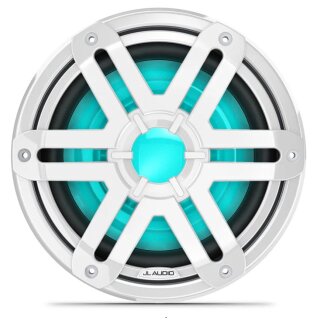 JL Audio M200 Marinesubwoofer - weiß - LED 10 Zoll