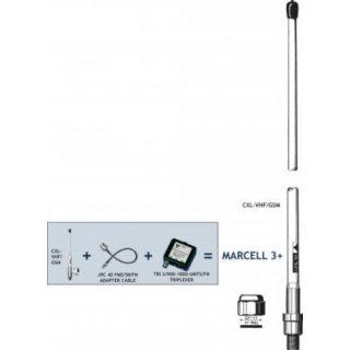 Procom UKW &  D-Netz Marine-Antenne Marcell 3 plus