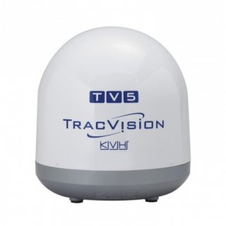 KVH TracVision TV5 mit Quad-LNB IP-TV-Hub B