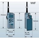 Ocean Signal V100 GMDSS Funkgerät mit Akku, Lader und Lithium Batterie