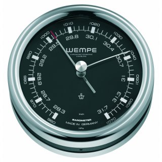 Wempe Pilot III Barometer aus Edelstahl, cw250008