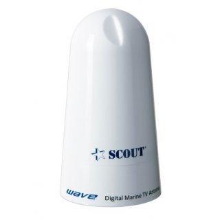 Scout Wave TV Antenne für DVBT und Radioempfang in weiß