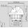Plastimo Offshore 115 Kompass Einbau konische Rose weiss mit Beleuchtung und Kompensation 60990
