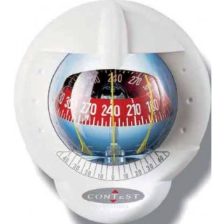 Plastimo Contest 101 weisser Kompass, rote Rose für 10-25° geneigtes Schott 64419