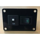 1x EIN Schalter mit 12V LED und Sicherung YS351SI