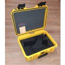 Cassens &amp; Plath Rough Case Kunststoff Koffer gelb 40206