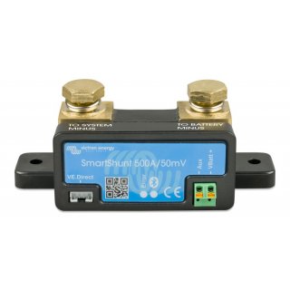 Victron SmartShunt 500A mit Bluetooth f&uuml;r den Batteriestatus SHU050150050