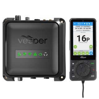 Vesper Cortex V1 UKW-Seefunkgerät mit SOTDMA smart AIS Transponder und Kabel-Handfernbedienung
